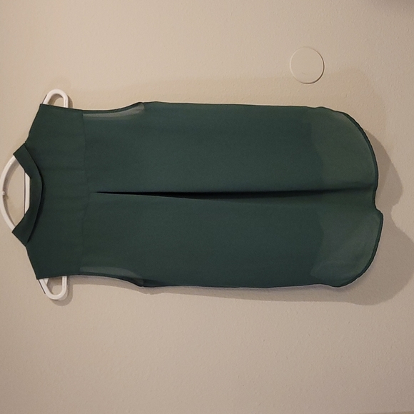 H&M Green Button Up Blouse - Picture 6 of 6